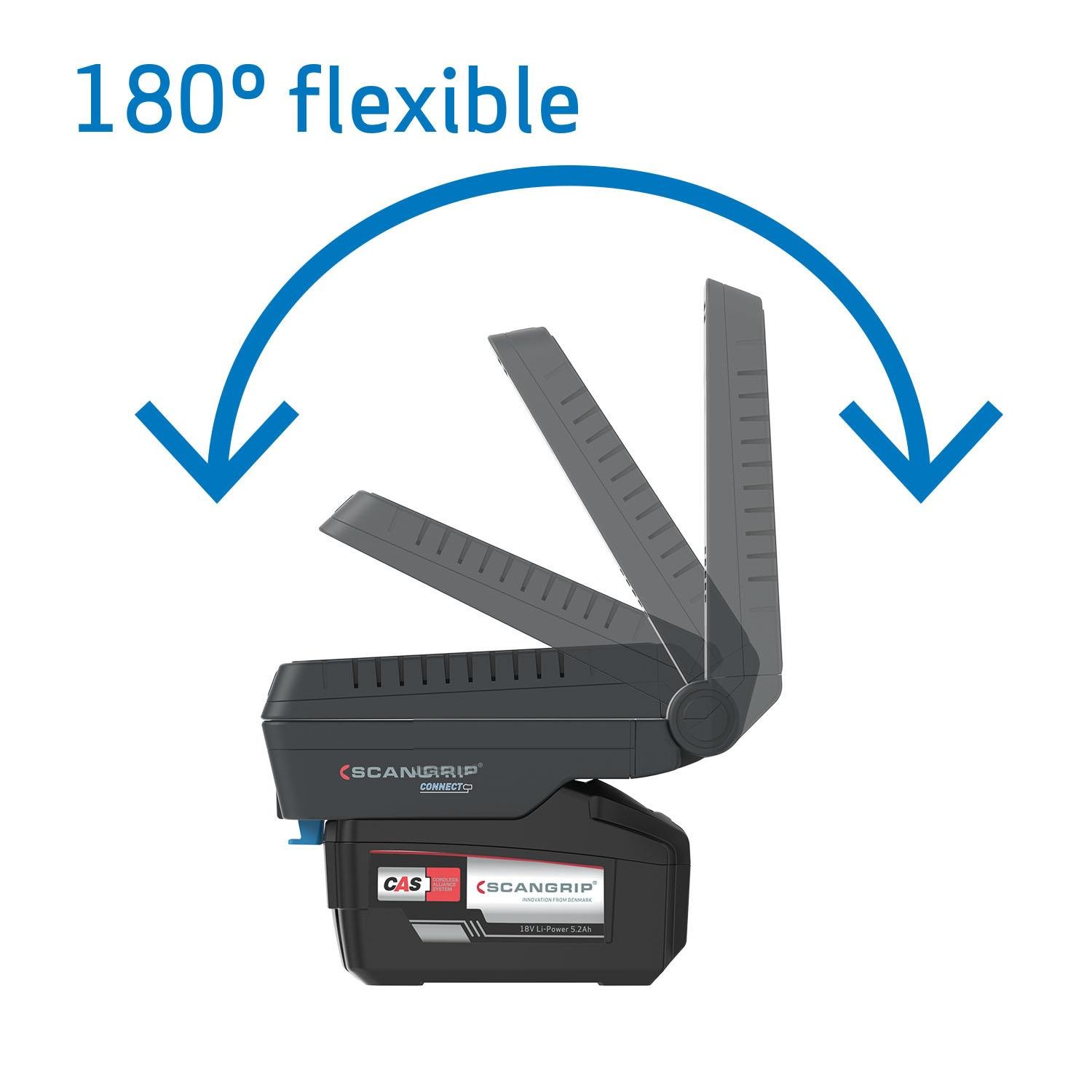 SCANGRIP BASIC CONNECT Kompakt Akülü Çalışma Projektörü (1000 Lümen)