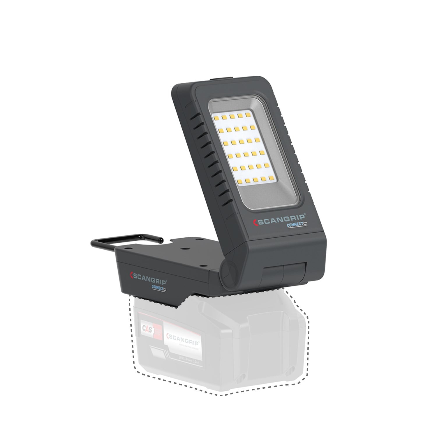 SCANGRIP BASIC CONNECT Kompakt Akülü LED Çalışma Lambası (1000 Lümen)