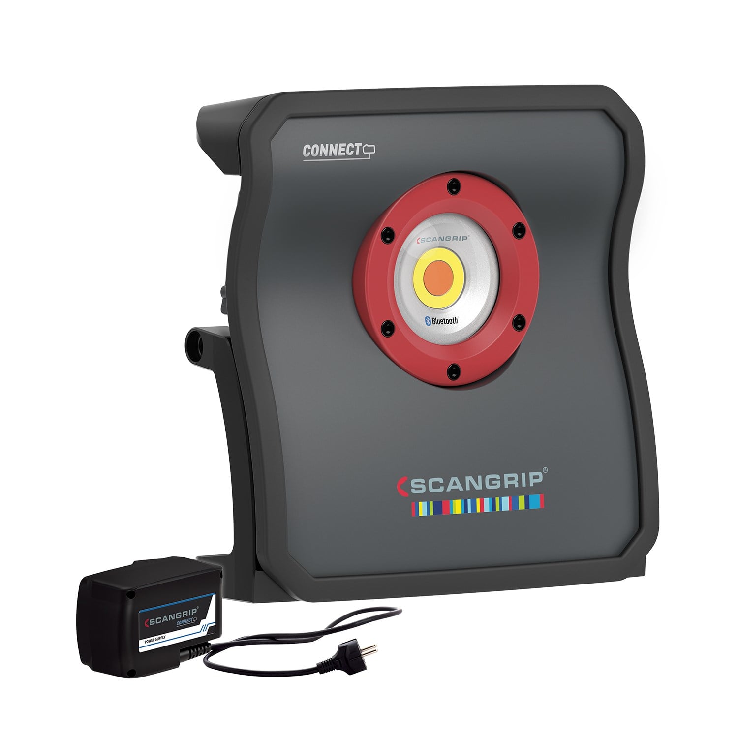 SCANGRIP MULTIMATCH 8 CONNECT Akülü LED Çalışma Lambası (220V Dönüştürücü Adaptörlü)