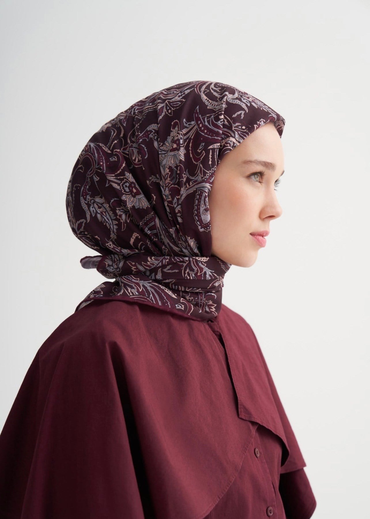 Amaris Soft Eşarp Mürdüm
