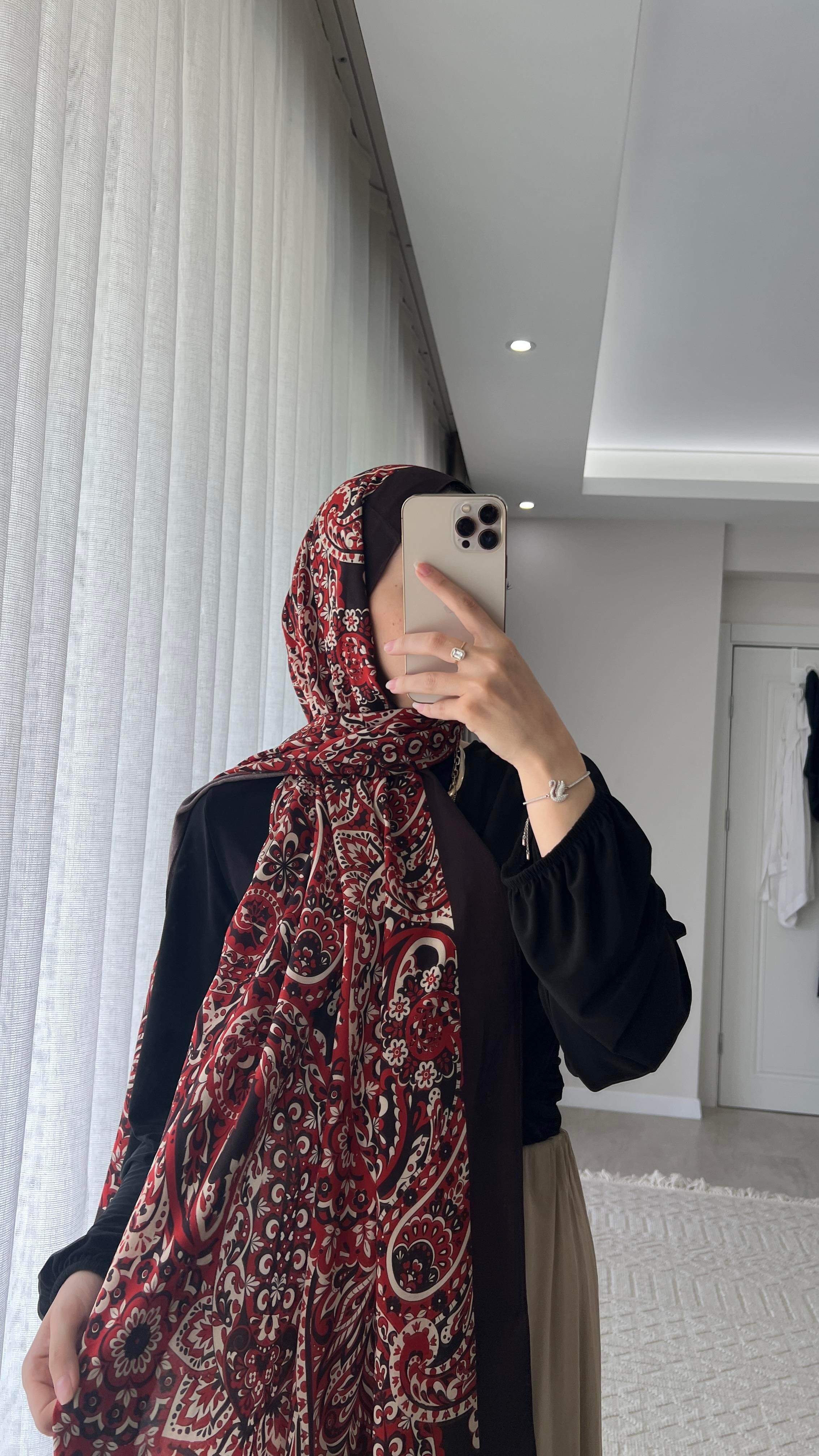Deluxe Desenli Şal Neelam