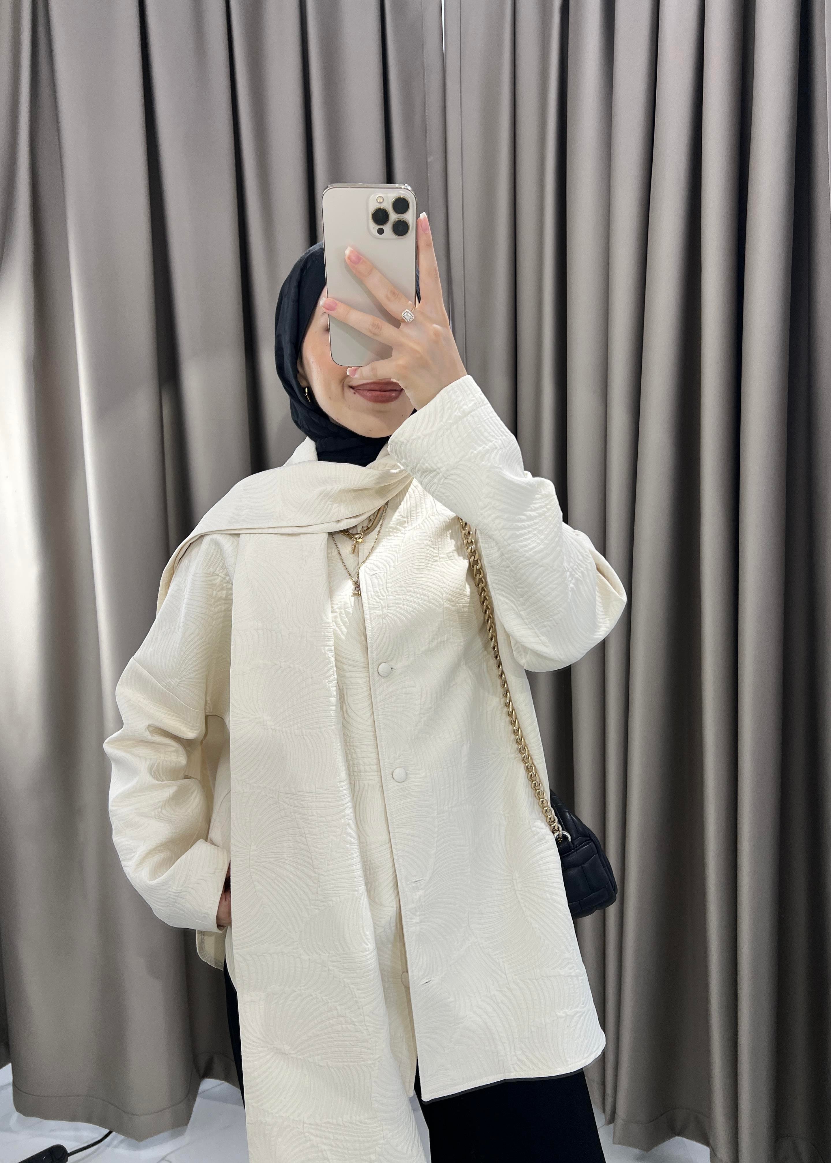 Krem Charlotte Ceket