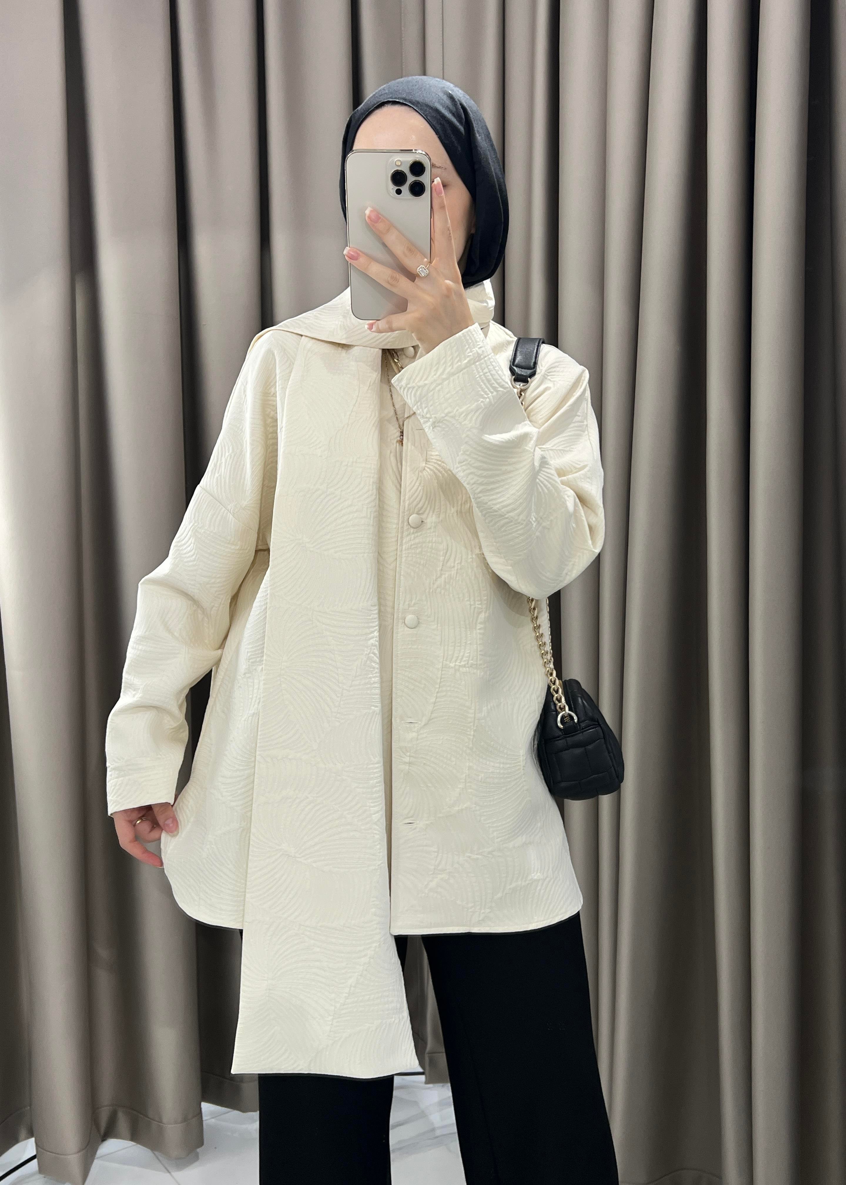 Krem Charlotte Ceket