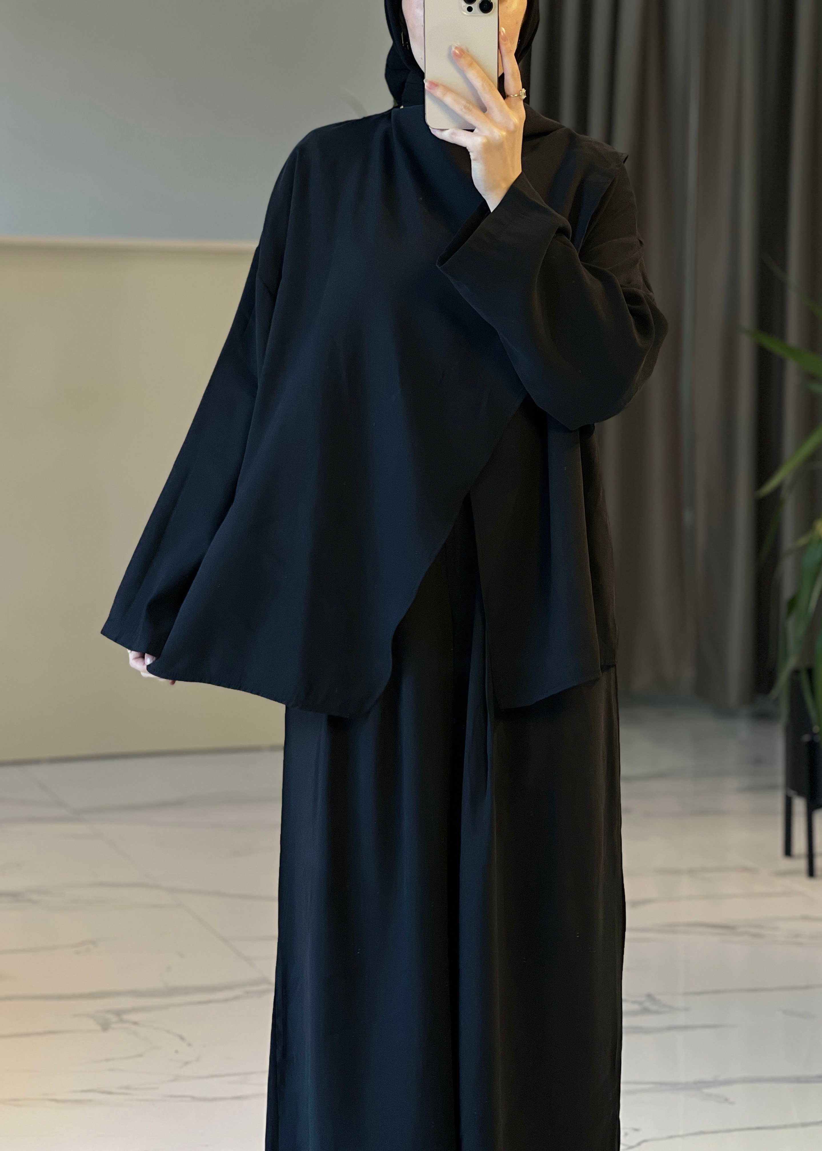 Lia Pantolon Takım- Siyah