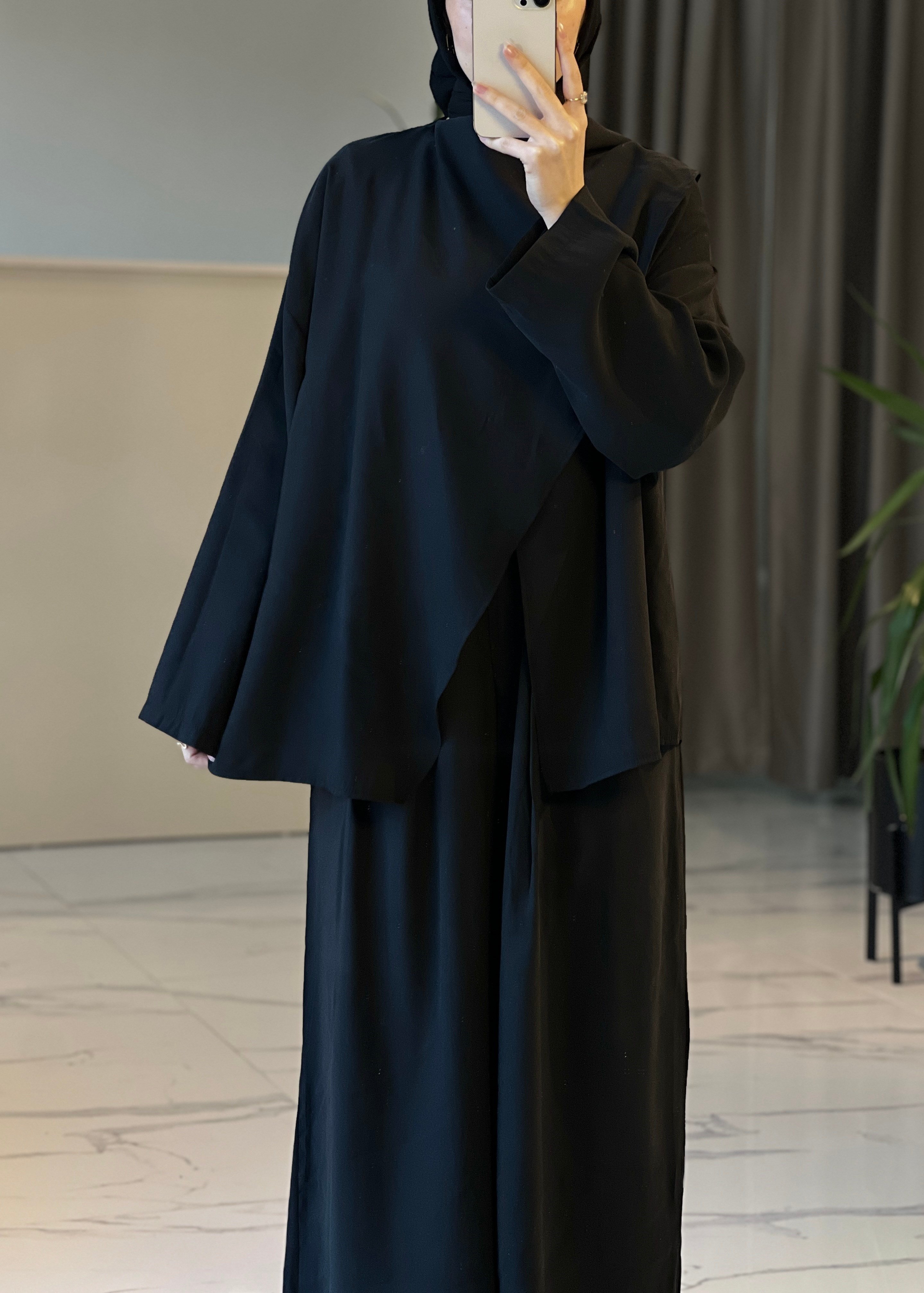 Lia Pantolon Takım- Siyah