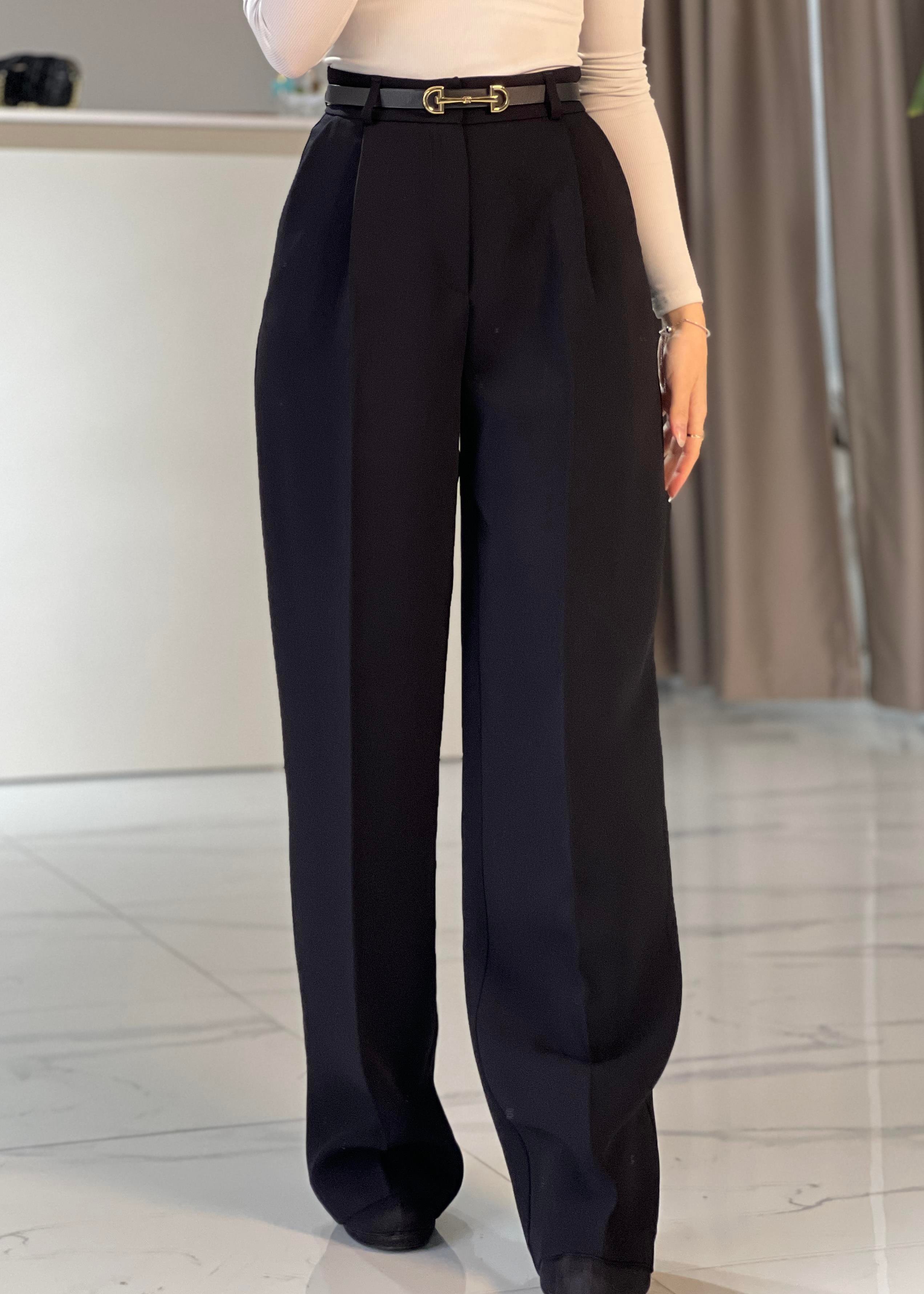 Lisa Palazzo Pantolon- Siyah