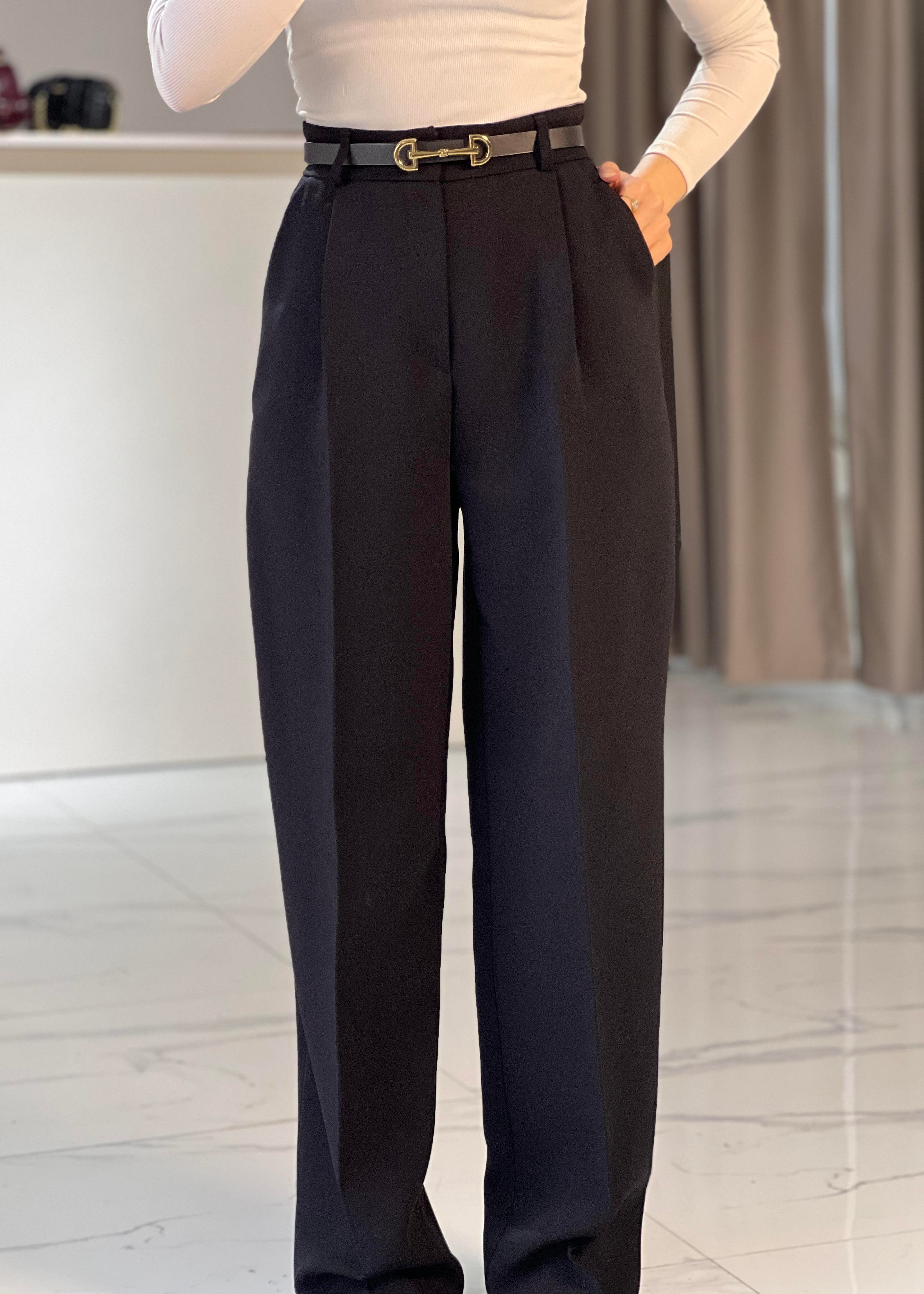 Lisa Palazzo Pantolon- Siyah