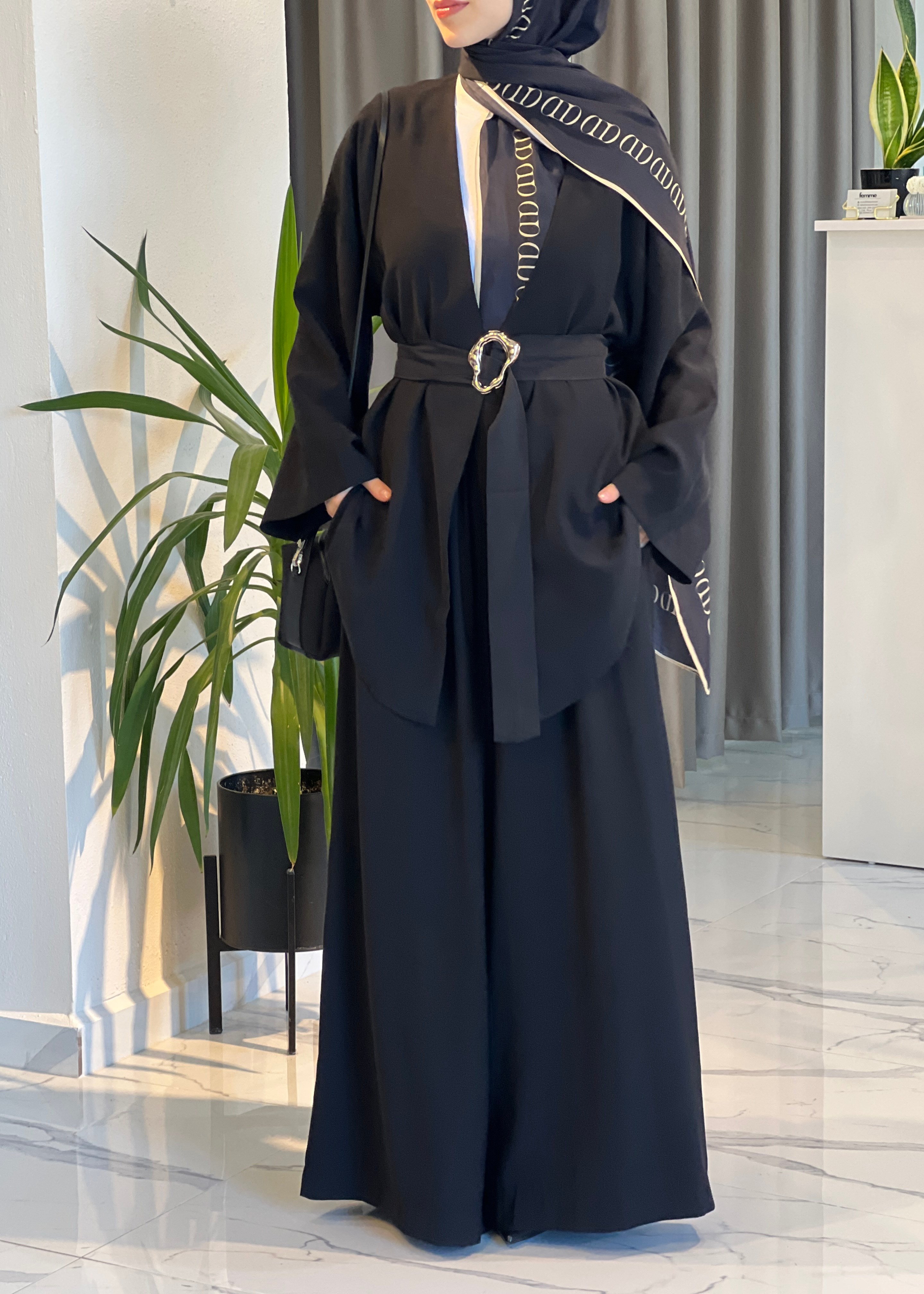 Lumy Kimono Takım- Siyah