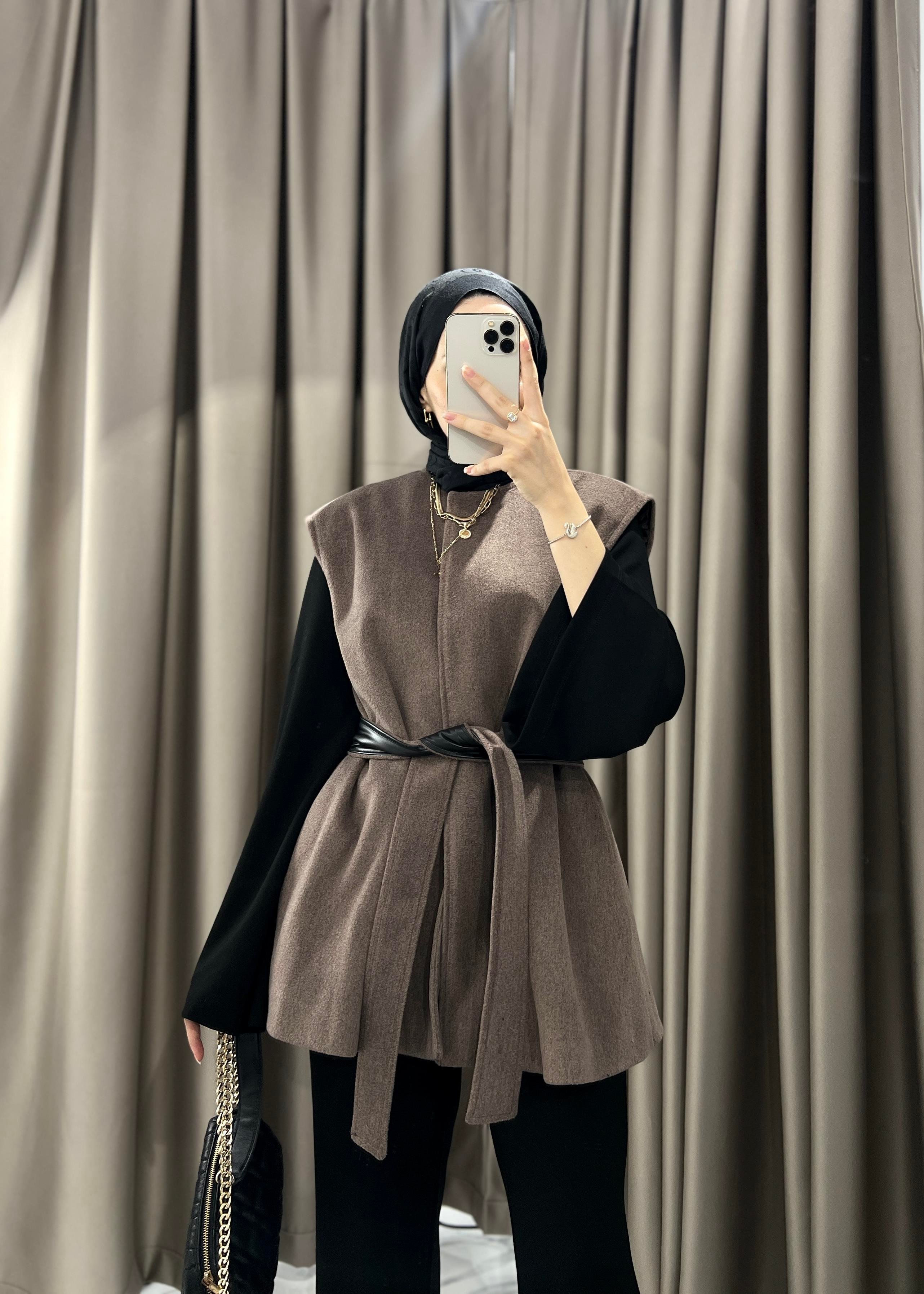Maxmira Yelek- Kahve