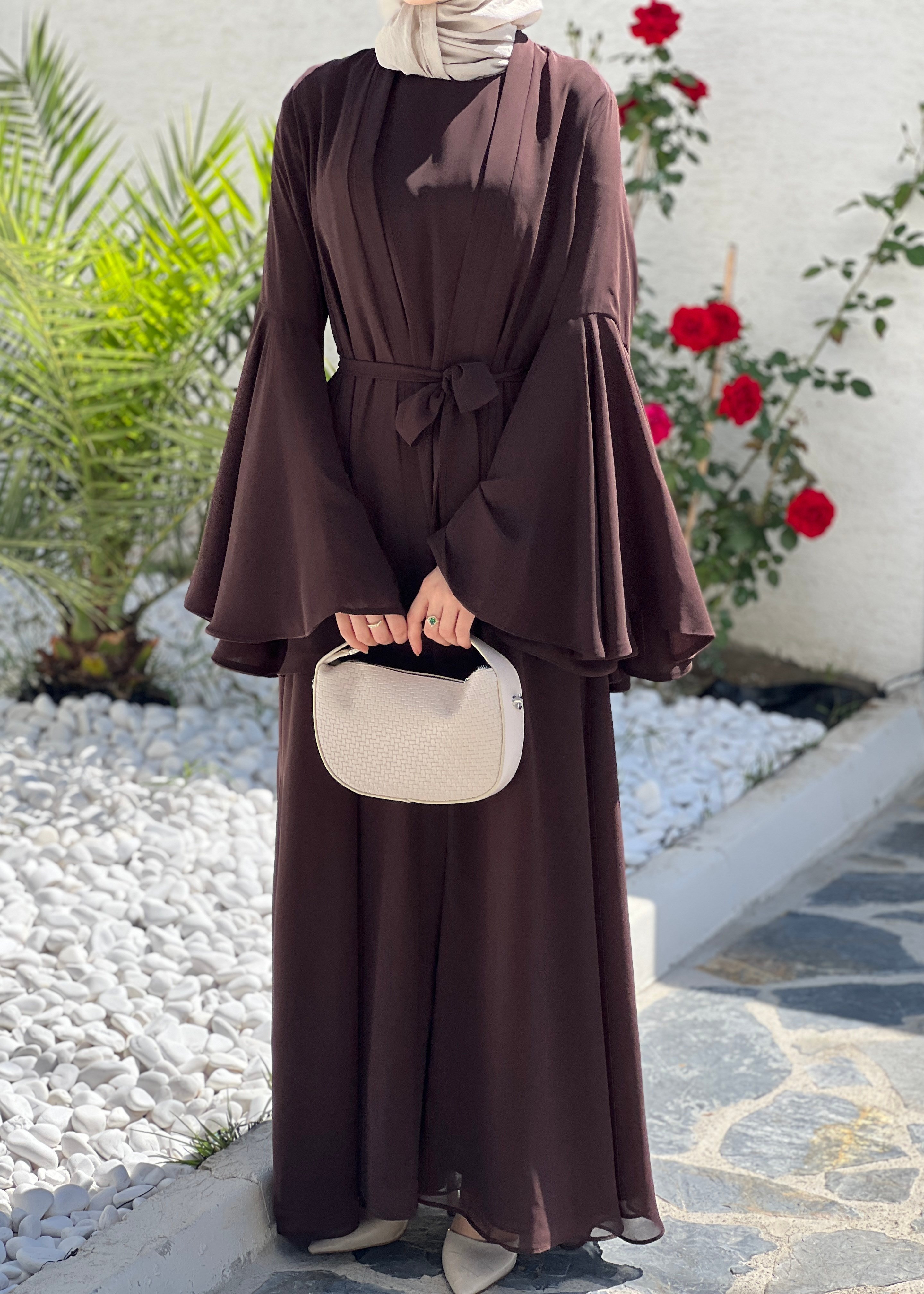 Mirya Abaya- Kahverengi