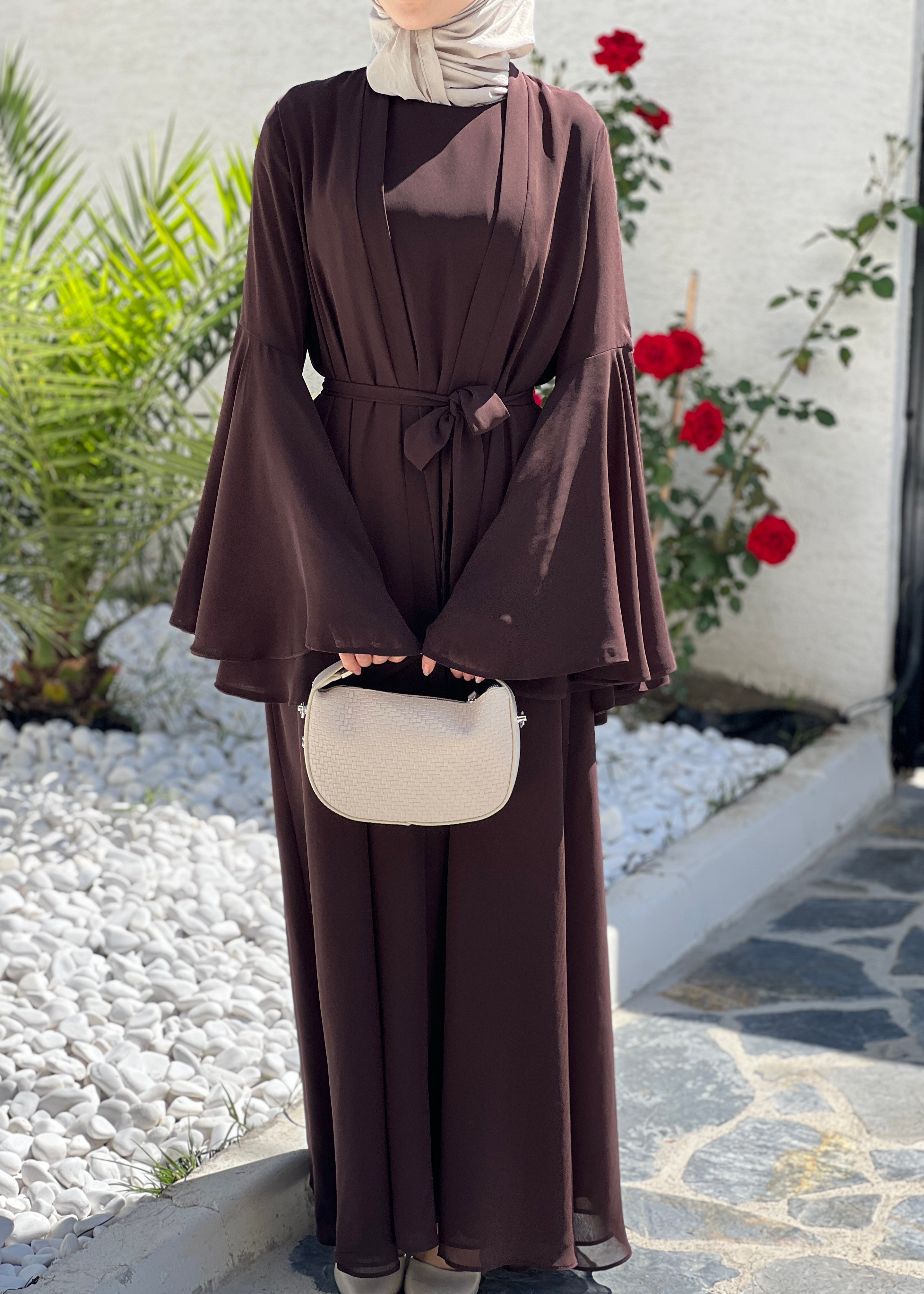 Mirya Abaya- Kahverengi