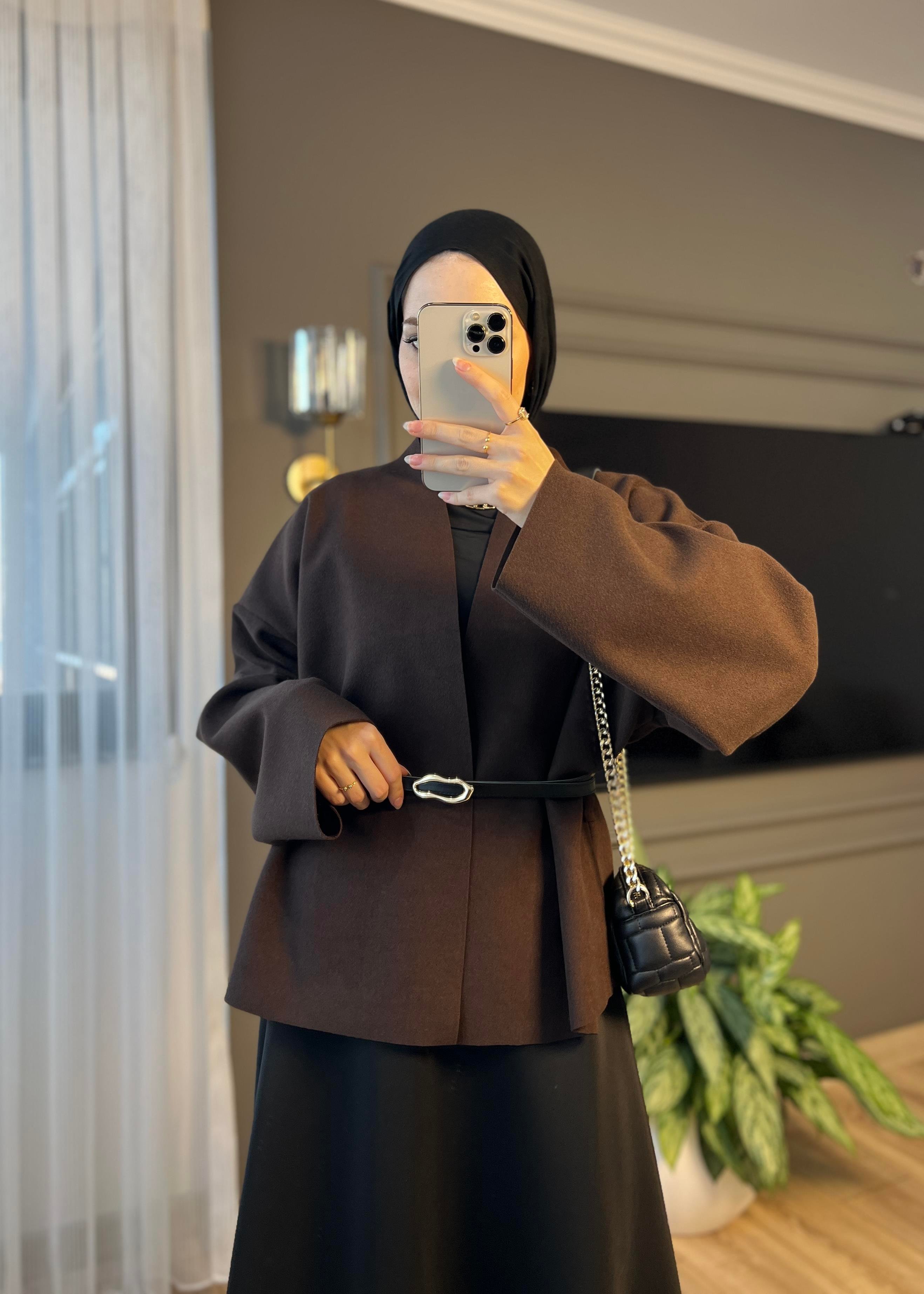 Mocha Kahverengi Hırka