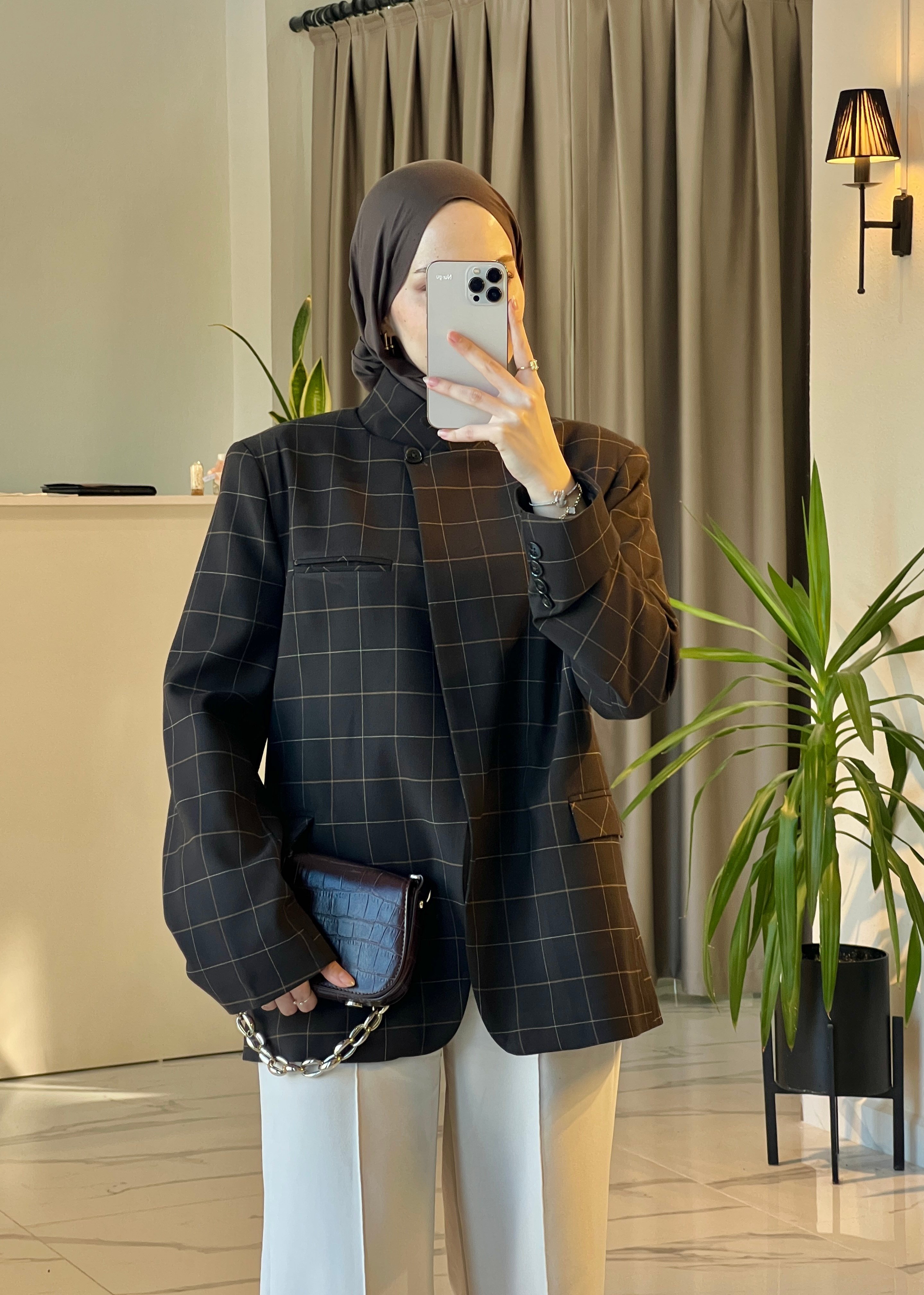 Monaco Blazer- Acı Kahve