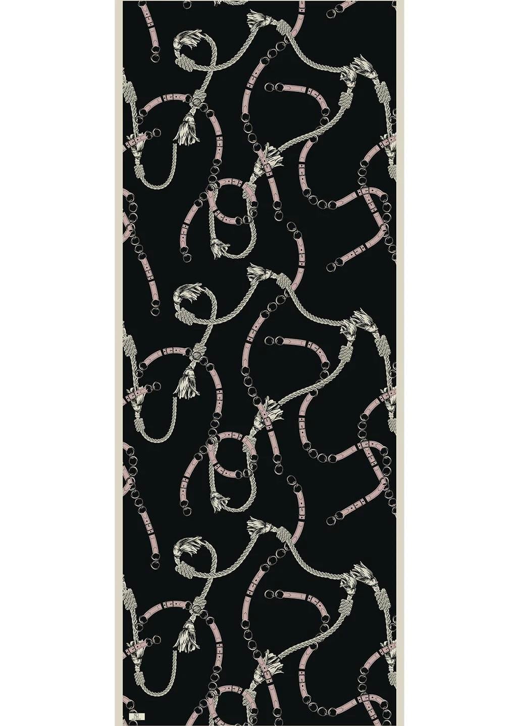 Pamuk Twill Şal Linkage- Pudra