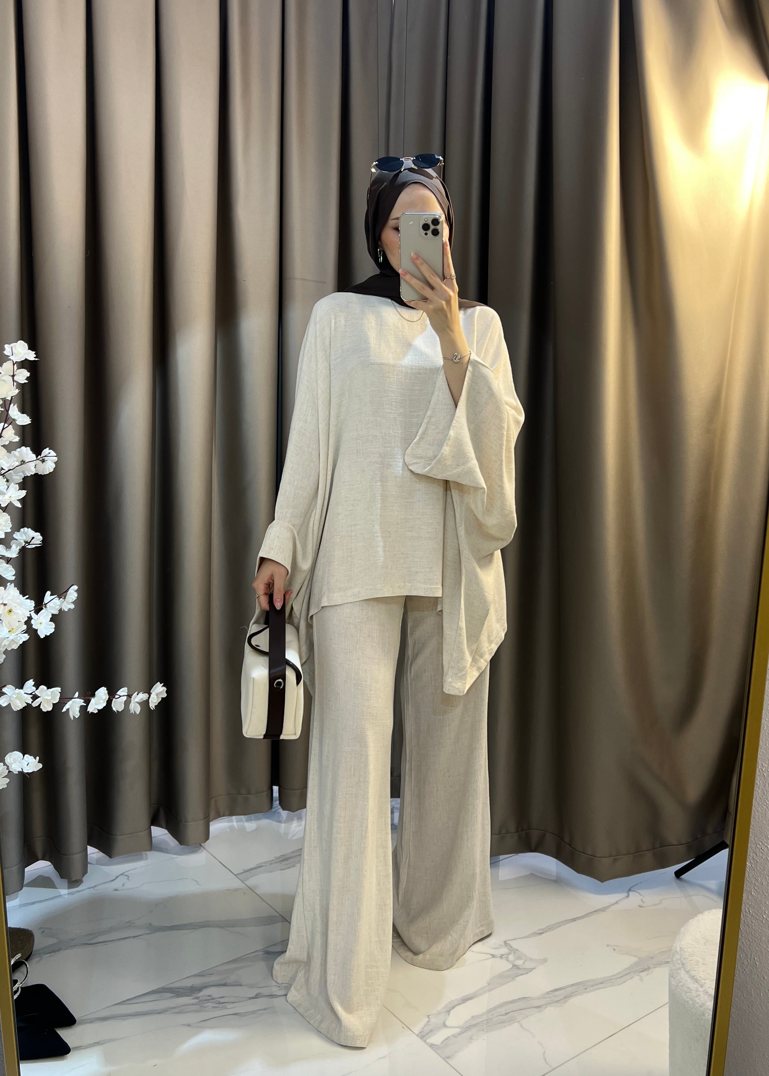 Venna Takım- Bej
