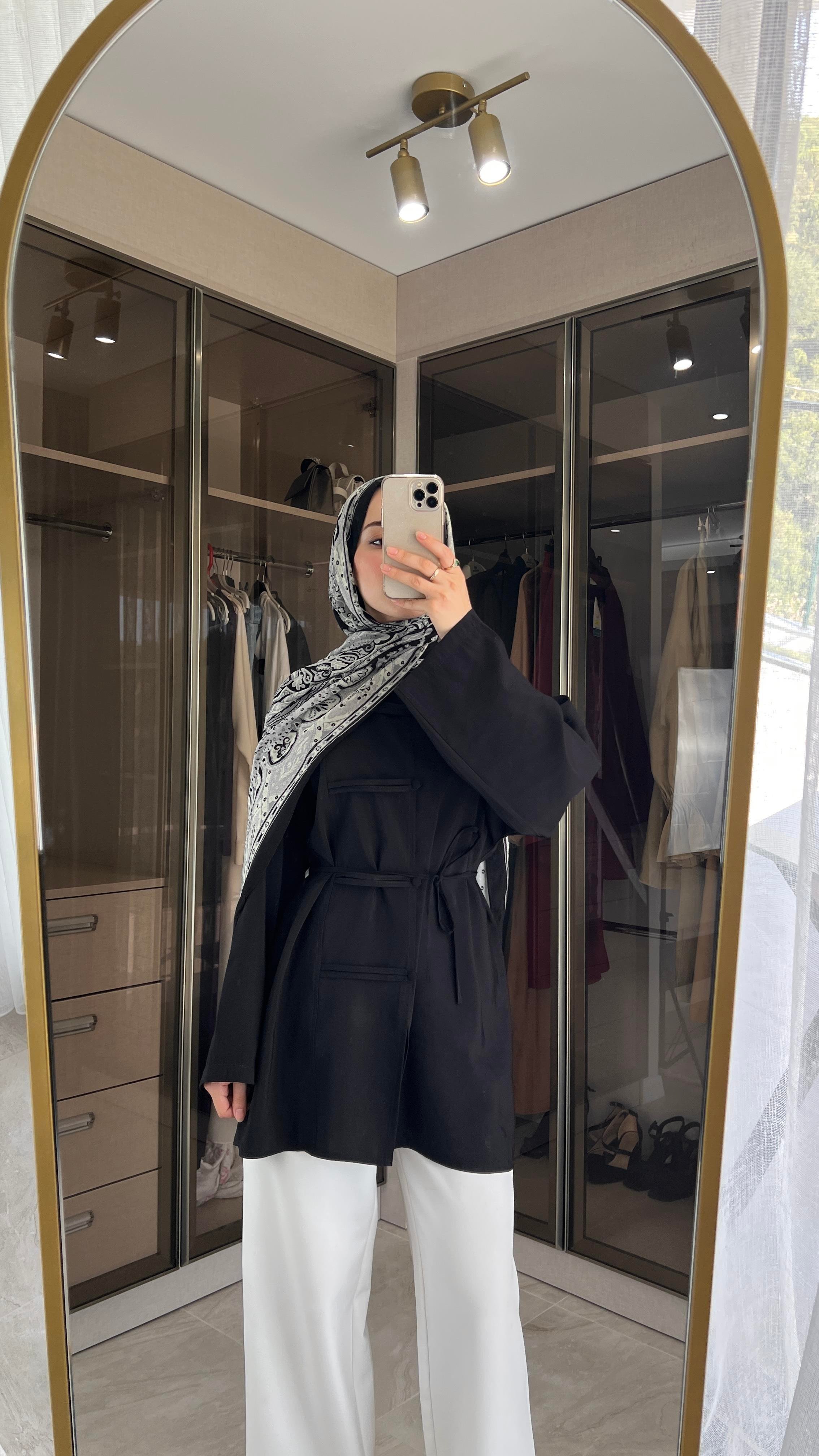 Zen Düğmeli Gömlek Siyah