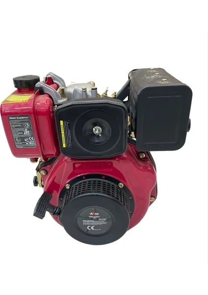 ABM LSQ178F Dizel Motor İpli 7 hp Kamalı
