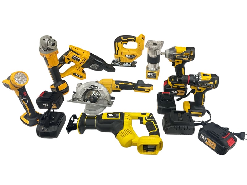 Abm MLK 9’lu Matkap Seti – Çok Amaçlı Şarjlı El Aletleri Takımı