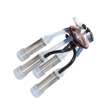 Bartech 240cc Silikon Krom Kılıflı Komple Süt Pençesi