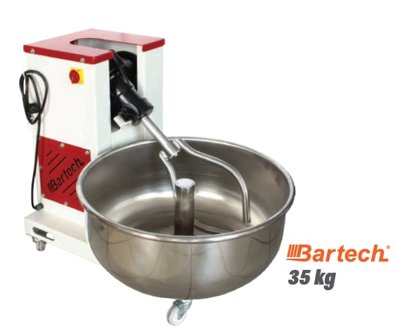 Bartech Hamur Yoğurma Makinesi 35 Kg Un - 50 Kg Hamur