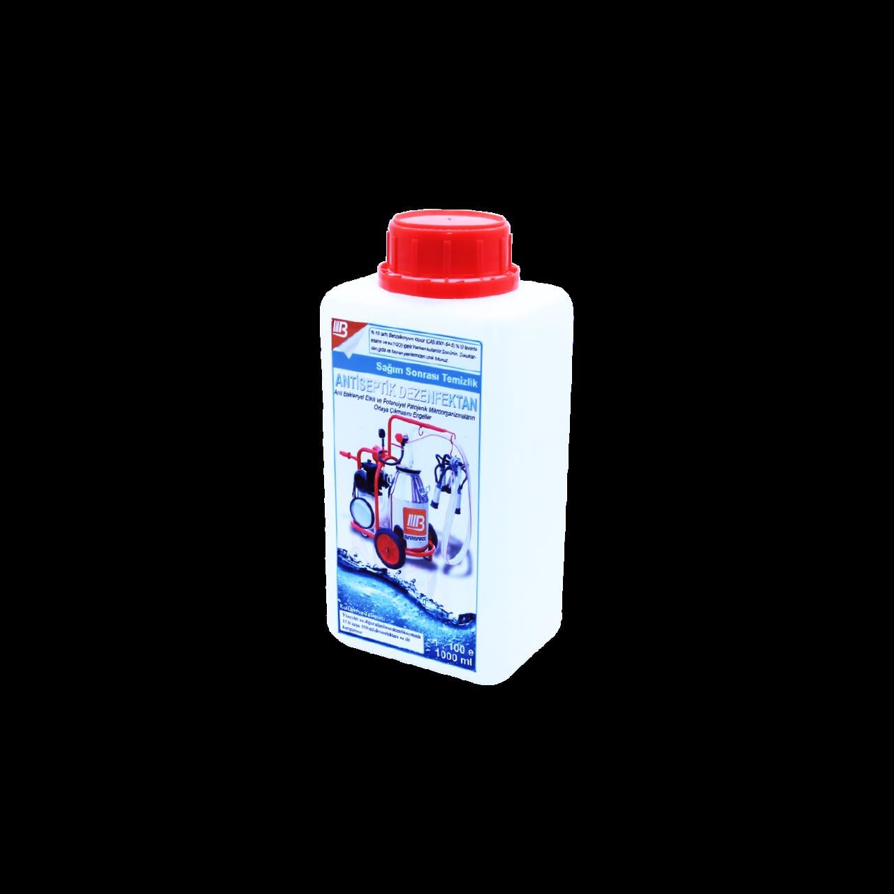 Bartech Sağım Makinesi Temizleme Sıvısı - 1 Litre / 5 Adet