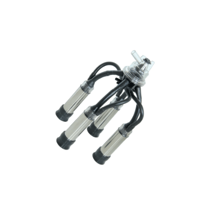 Bartech Süt Pençesi Komple 160cc Kısa Kauçuk 4K Krom Kılıflı