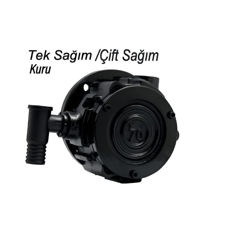 Bartech Vakum Pompa Takımı-70' / No.5 Tek Sağım/Çift Sağım Kuru