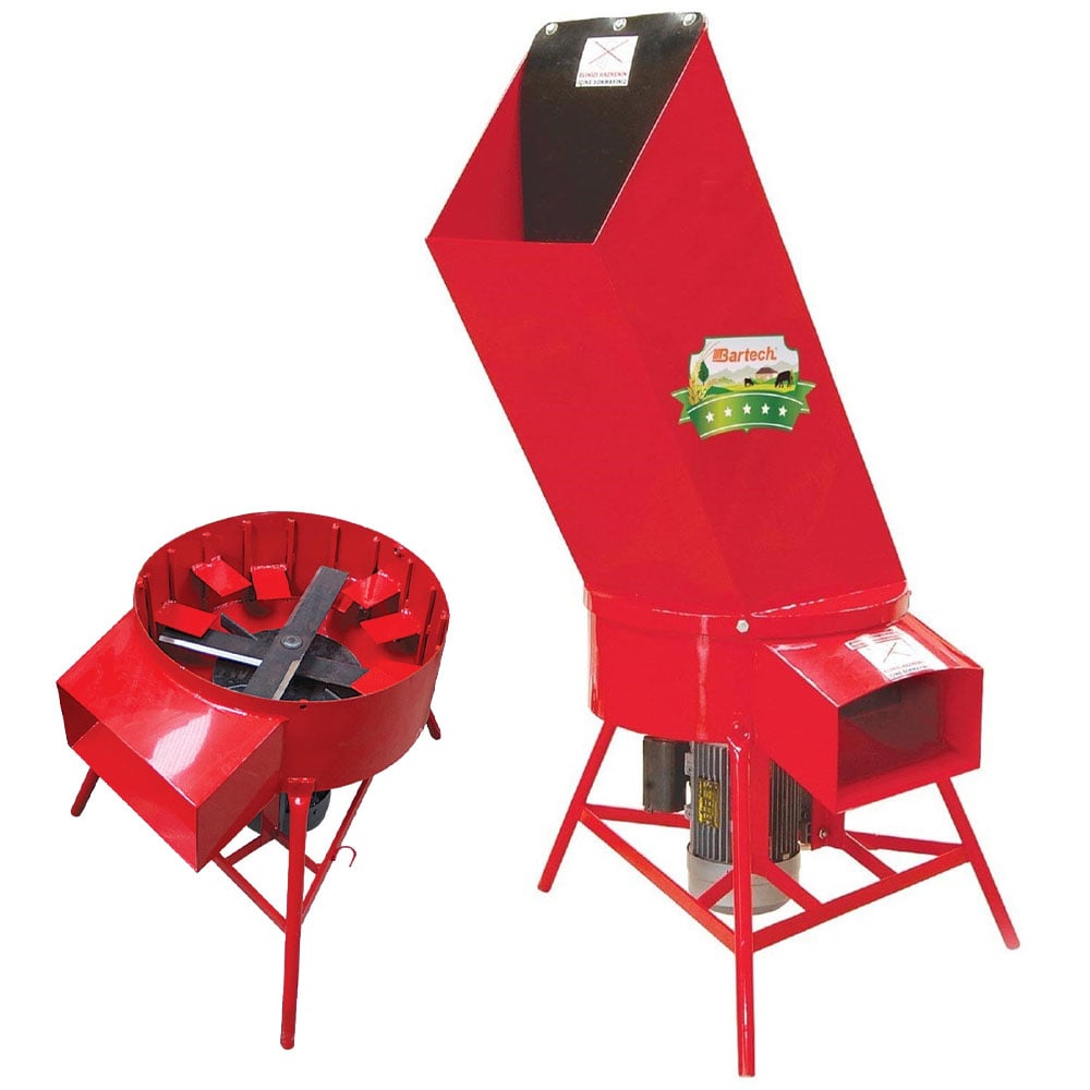 Bartech Yaş Ot Sap Parçalama Makinesi 4HP 220V