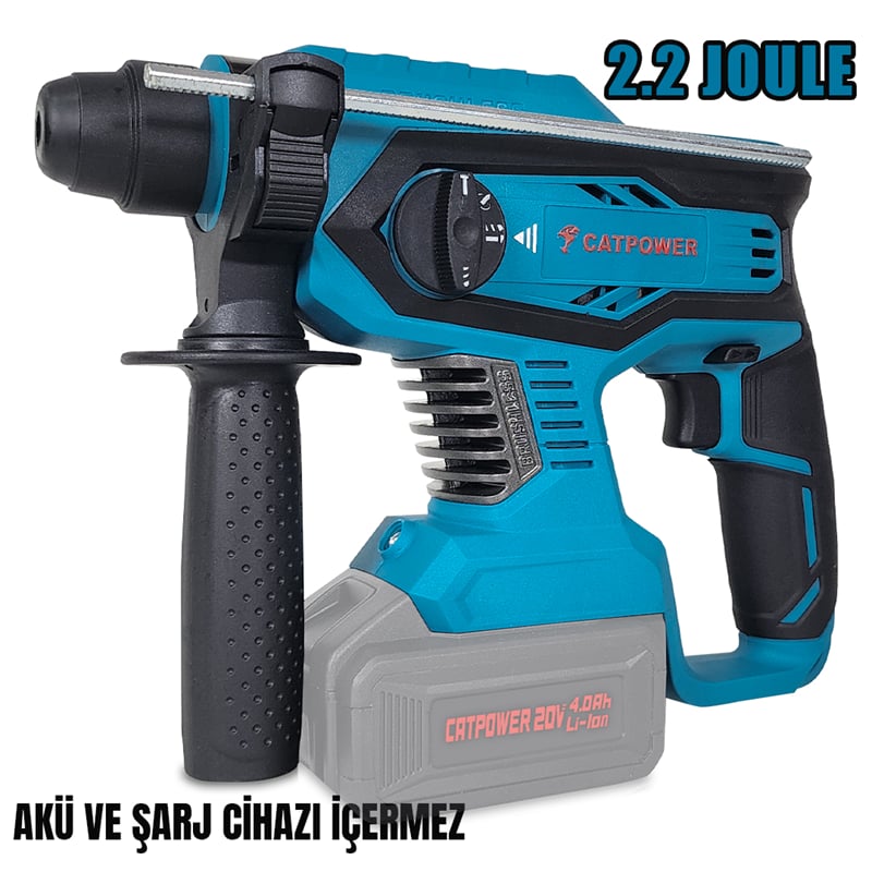 Catpower 4125 Kömürsüz Akülü Kırıcı Delici 20V Lİ-İON 2.0Ah /4.0Ah (Akü ve Şarj Aleti Hariç)