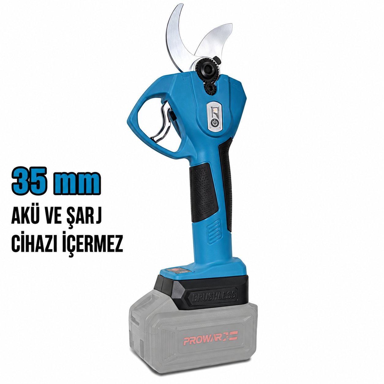 Catpower 4136 Kömürsüz Akülü Bağ Makası 35 mm Makina 20V Li-ion