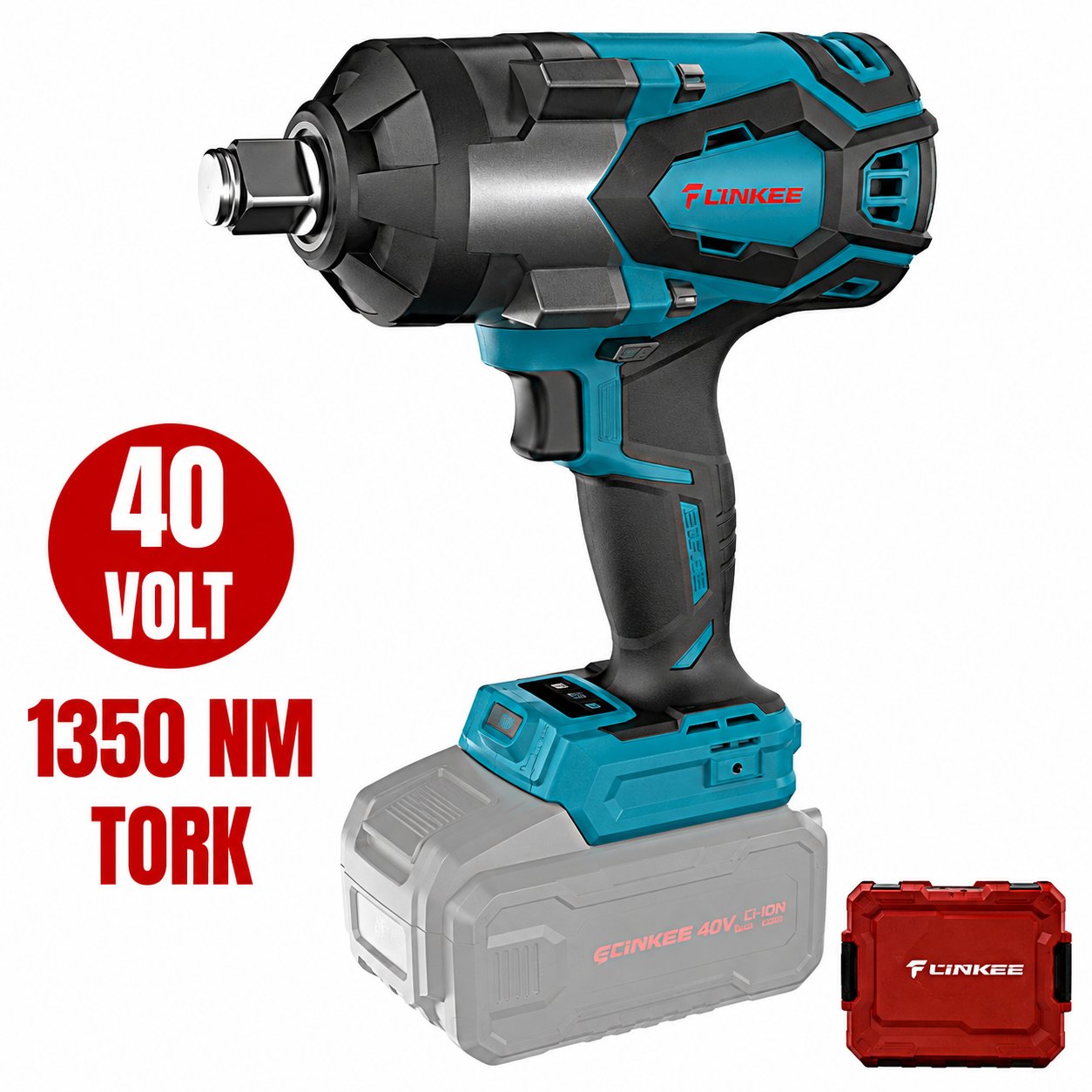 Catpower 4428 Kömürsüz Akülü Somun Sıkma 3/4'' Li-ion 40V