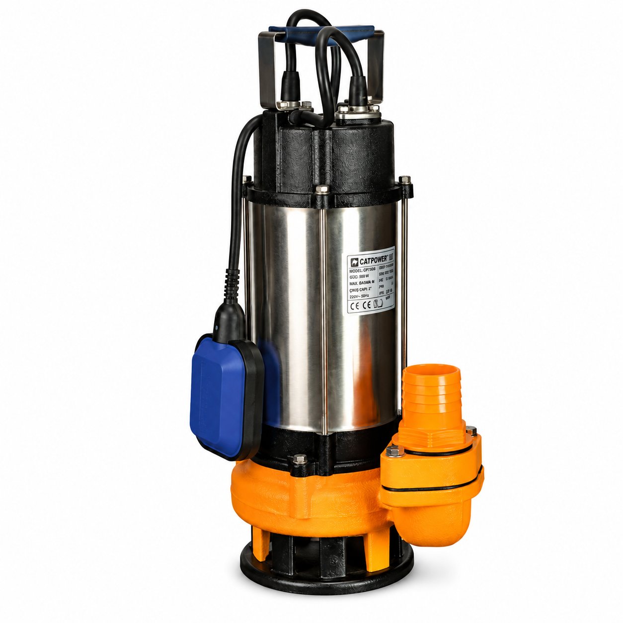 Catpower 615 Foseptik Kırıcılı Dalgıç Pompa 0.75 HP