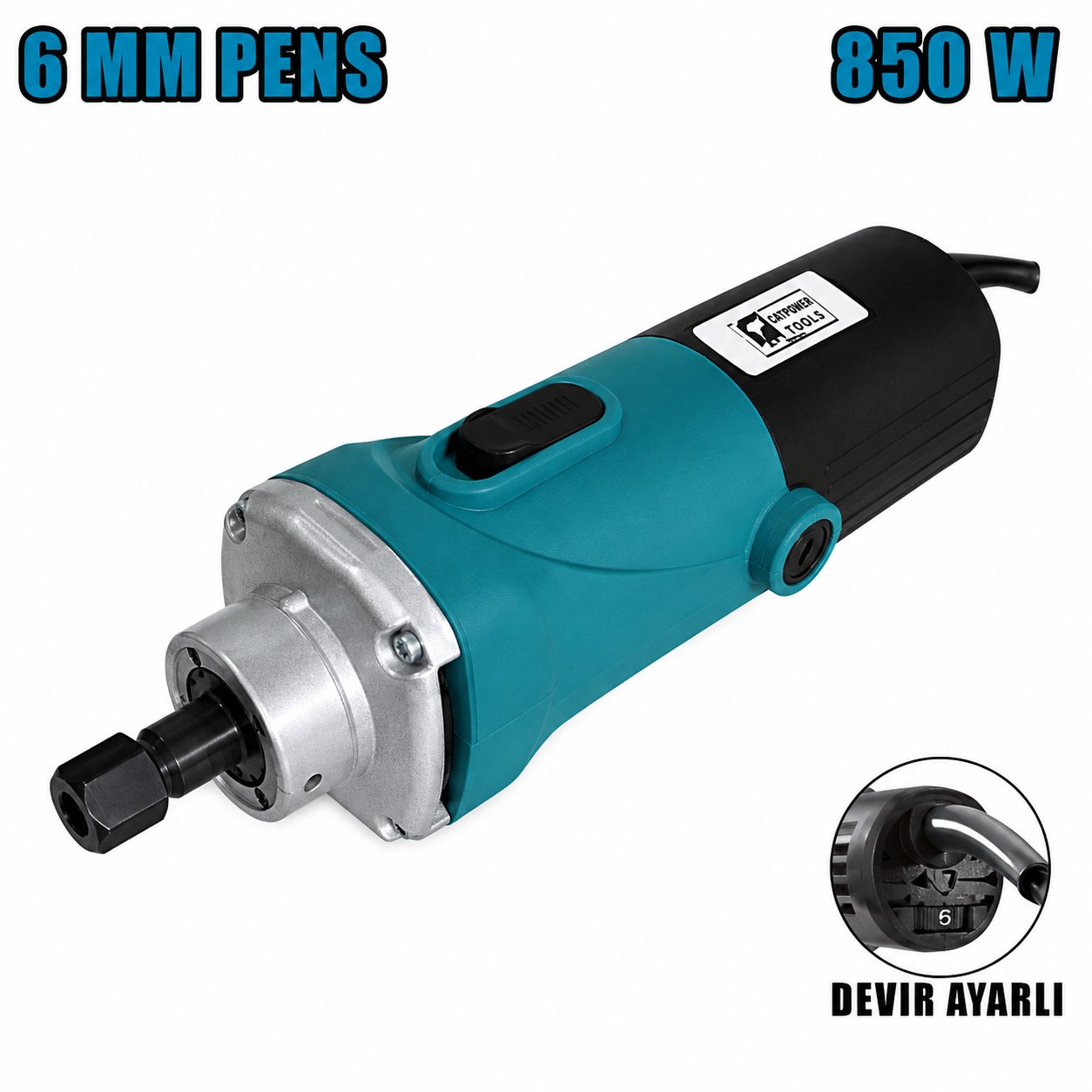 Catpower 6307 Kalıpçı Taşlama 850W