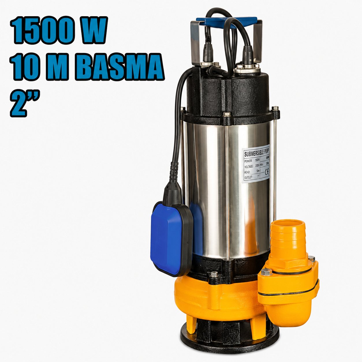 Catpower 640 Foseptik Kırıcılı Dalgıç Pompa 2 HP