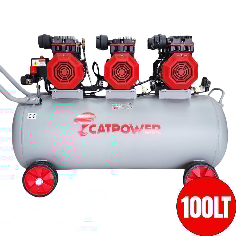 Catpower CAT1103 Sessiz Yağsız Komprasör 6 hp 100 lt 8 Bar