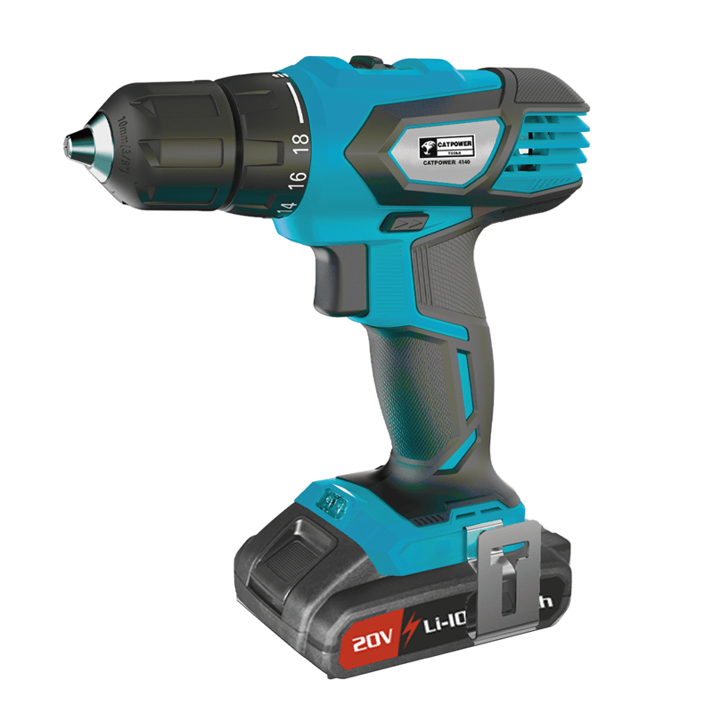 Catpower CAT4140 Akülü Vidalama 10 mm 20V Lİ-İON 2.0Ah /4.0Ah