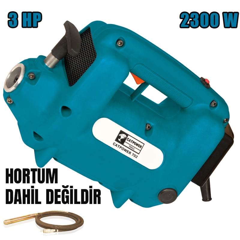 Catpower CAT702 Betoncu Vibratörü Omuz Askılı 3HP 2300W