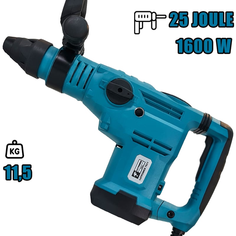 Catpower CAT7921 Kırıcı-Delici Sds Max 11 kg 1500W