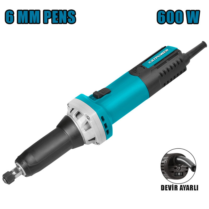 CatPower Uzun Kalıpçı Taşlama 600W