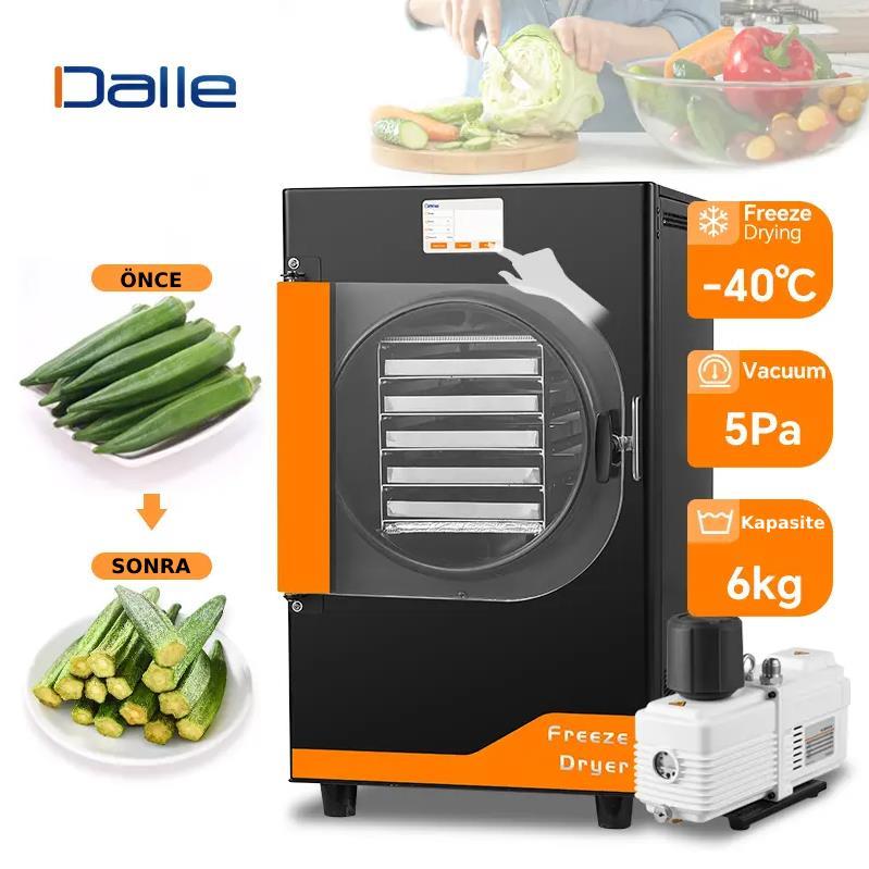 Dalle DFD-06 Yüksek Teknolojili Freeze Dryer Dondurarak Kurutma Fırını