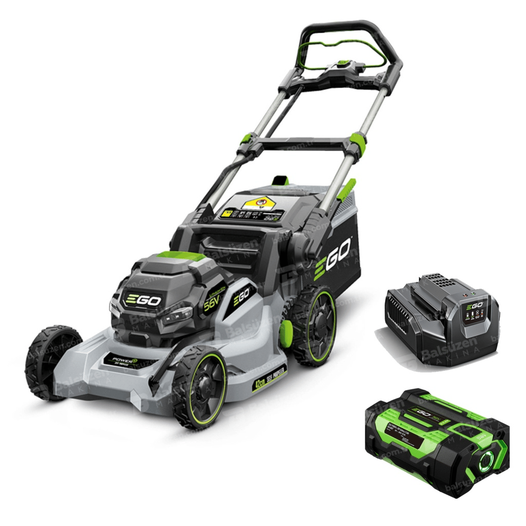 Ego Power LM1701E KİT Akülü İtmeli Çim Biçme Makinesi 42 cm (2.5 Ah Batarya + Standart Şarj Dahil)