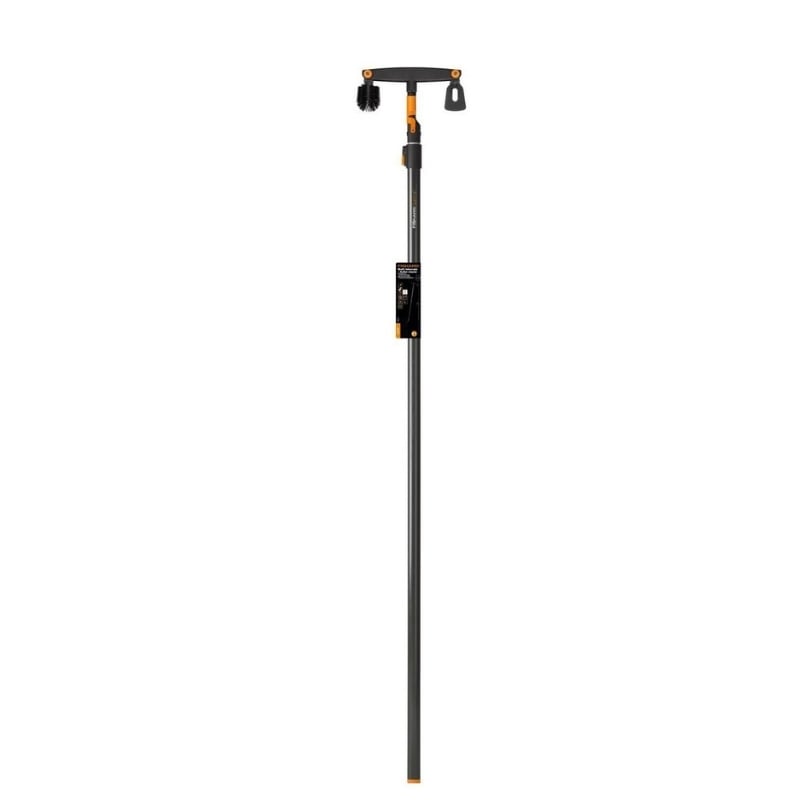 Fiskars QuickFit Oluk Temizleme + Teleskopik Sap (L)