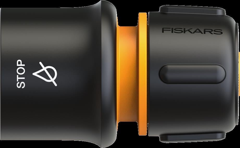 Fiskars Sol Hortum Bağlantı Aparatı, Stoplu - 13-15mm (1/2