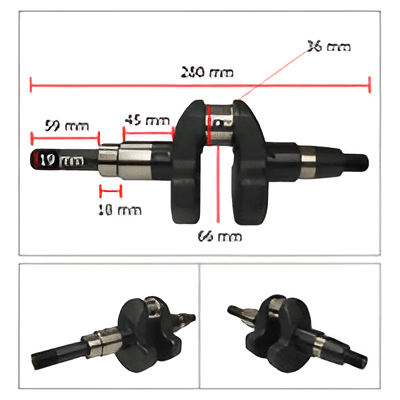 General Power Dizel Krank Mili Vidalı 7.0 Hp 36-19-58
