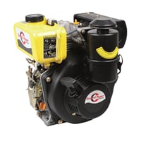 General Power Dizel Tek Motor 7 HP İpli Frezeli