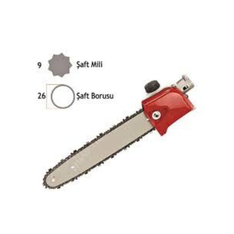 General Power Motorlu Tırpan Zincirli Testere Aparatı – 26 mm – 9 Diş