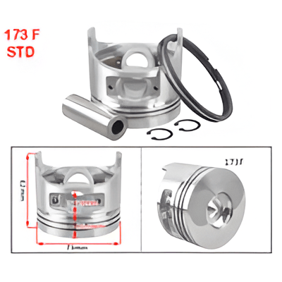General Power Piston Sekman Set 6 Hp 73 mm STD