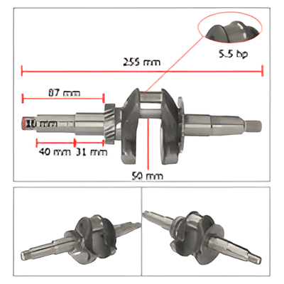 General Powerkrank 5.5 Hp Vidalı 16 mm(St50mm)