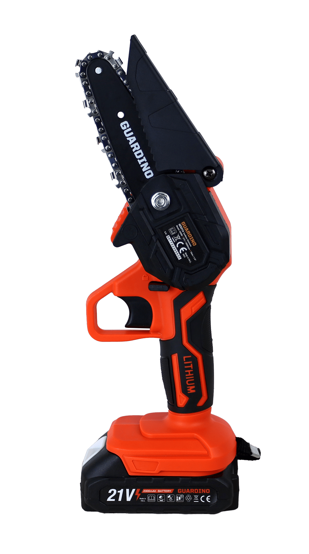 Guardino GCS214 Akülü Budama Testeresi (21V 2x2Ah)