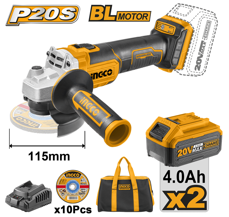 Ing co CAGLI2011582 Li-ion Akülü Taşlama